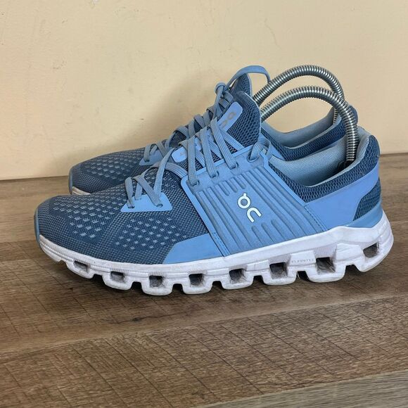 On Cloud Womens Cloudswift Blue Lake Sky Running Walking Size 8 - Picture 1 of 8